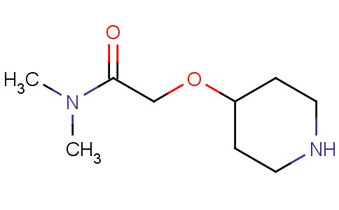 N,N-DIMETHYL-2-(PIPERIDIN-4-YLOXY)ACETAMIDE