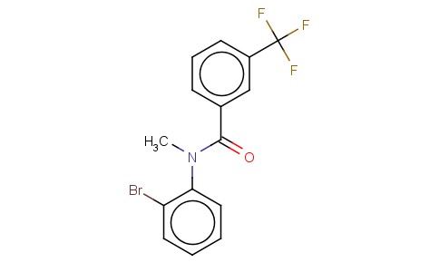 N-(2-BROMOPHENYL)-N-METHYL-3-(TRIFLUOROMETHYL)BENZAMIDE