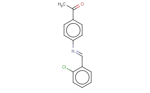 N-(2-CHLOROBENZYLIDENE)-4-ACETYLANILINE