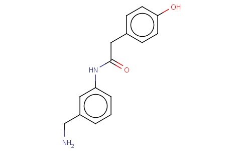N-(3-AMINOMETHYL-PHENYL)-2-(4-HYDROXY-PHENYL)-ACETAMIDE