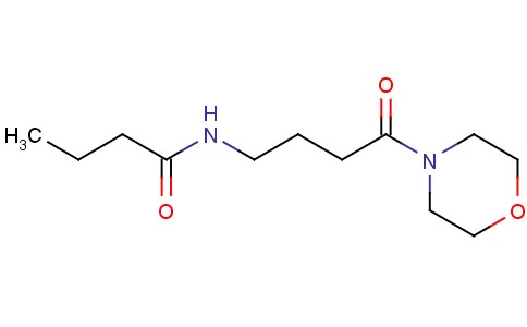 N-(4-(4-MORPHOLINYL)-4-OXOBUTYL)BUTANAMIDE