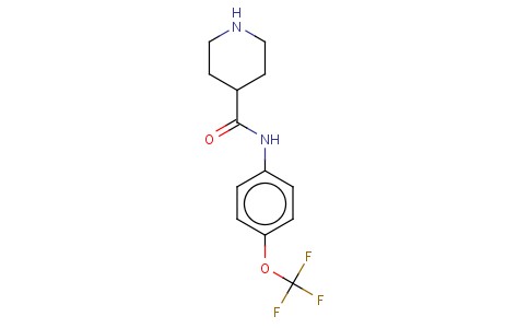 N-(4-TRIFLUOROMETHOXYPHENYL)PIPERIDINE-4-CARBOXAMIDE