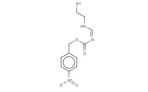 N-(N-P-NITROBENZYLOXYCARBONYL)-FORMIMIDOYL-2-AMINOETHYLTHIOL