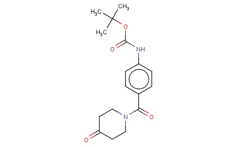 N-BOC-4-(4-OXO-PIPERIDINE-1-CARBONYL)ANILINE