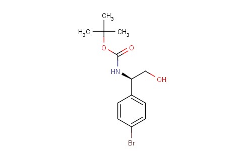 N-Boc-(R)-1-(4-bromophenyl)-2-hydroxyethylamine