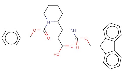 N-FMOC-3-(1-CBZ-PIPERIDIN-2-YL)-DL-BETA-ALANINE